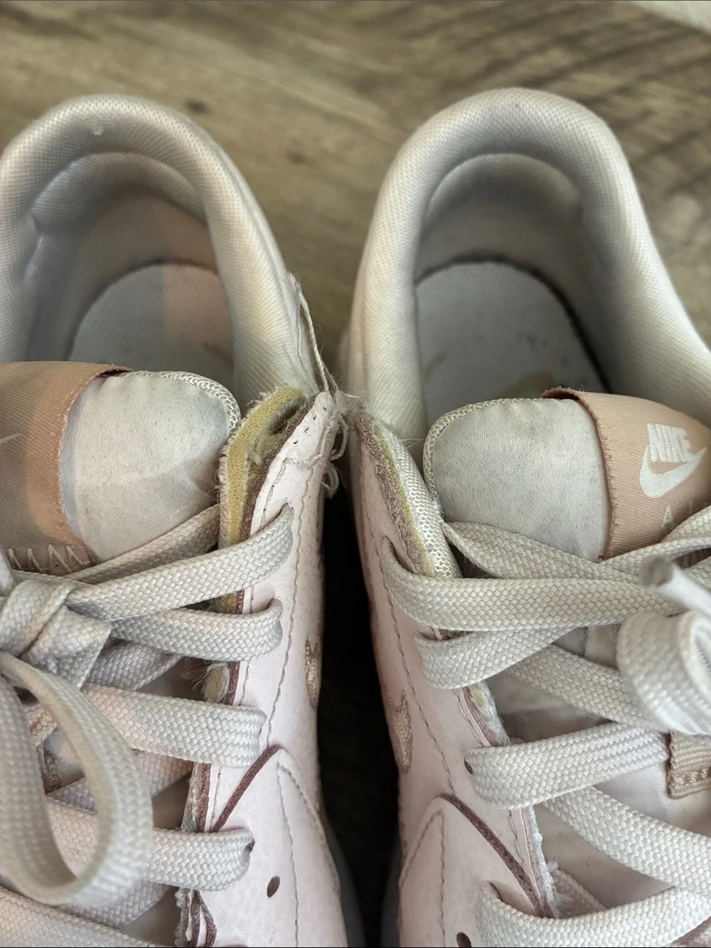 Nike Women’s Blush and Beige Air Max Low-Top Sneakers